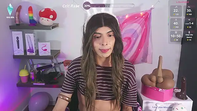 valentina_crttiのウェブカメラショー