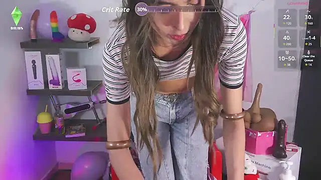 valentina_crttiのウェブカメラショー