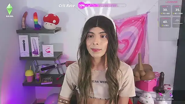 valentina_crttiのウェブカメラショー