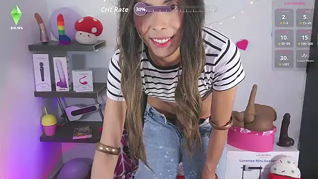 Show modela valentina_crtti na web-kameri