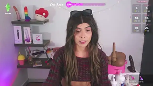 valentina_crttiのウェブカメラショー