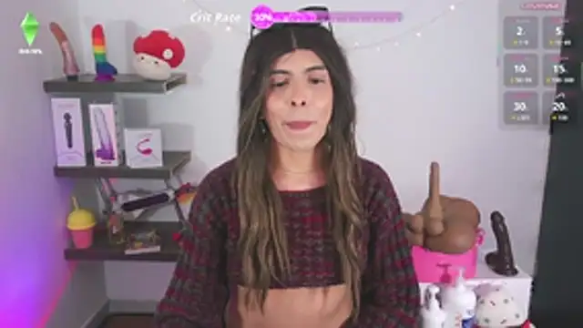 valentina_crttiのウェブカメラショー
