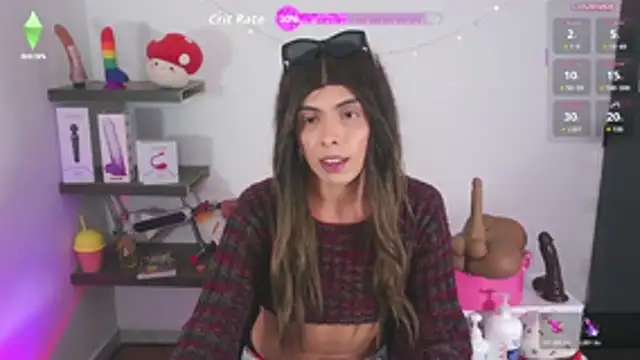 valentina_crttiのウェブカメラショー