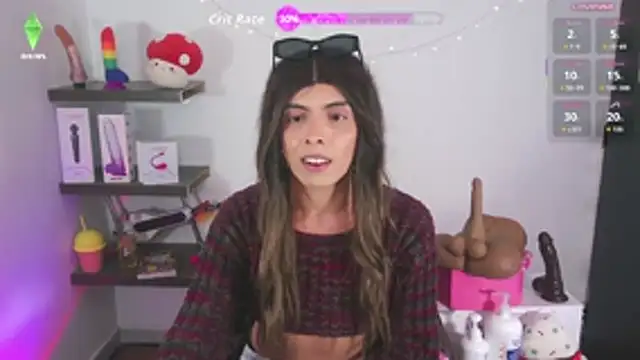 valentina_crttiのウェブカメラショー