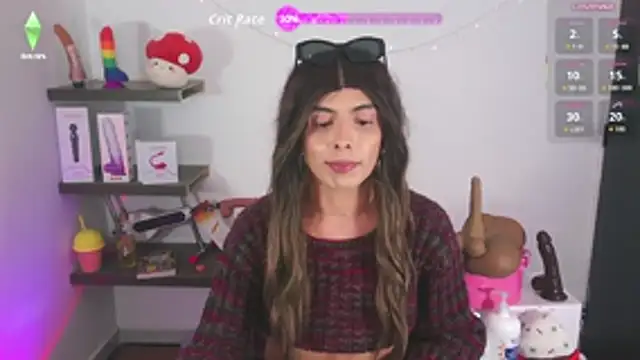 valentina_crttiのウェブカメラショー