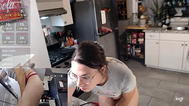 KierBearKisses: διαδικτυακό σόου στην κάμερα