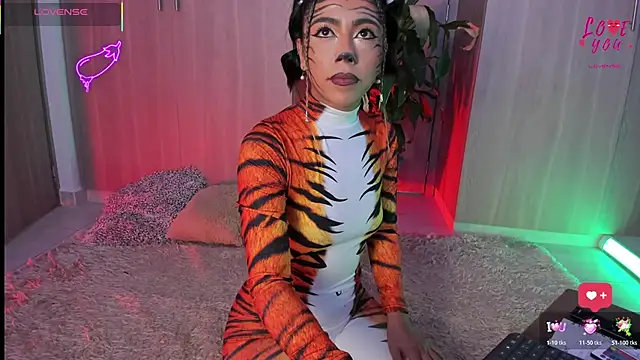 Show de AndreaVelasco na webcam