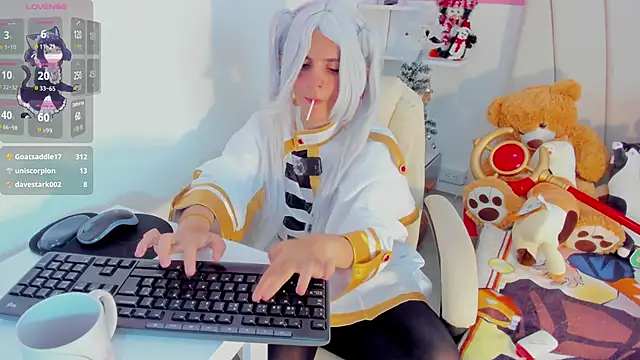 Show webcam de MorganitaX