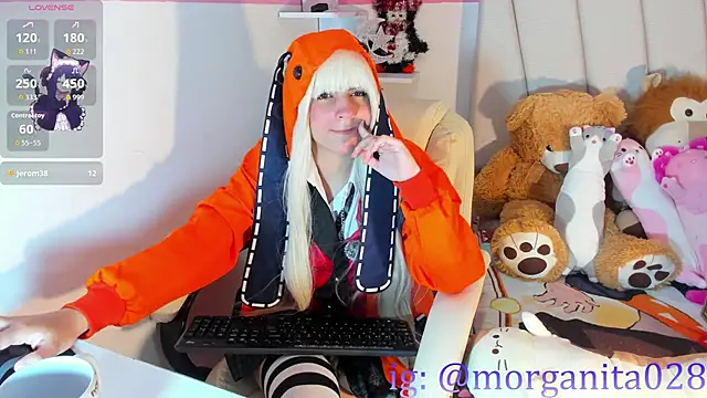 MorganitaX 网络视讯表演