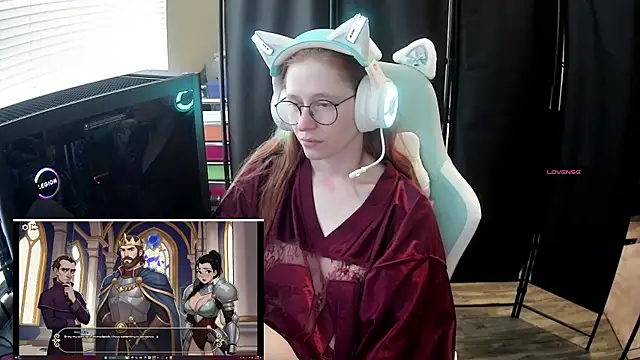 LilyFoxxx webkamerás műsora