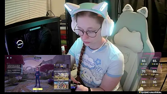 LilyFoxxxのウェブカメラショー