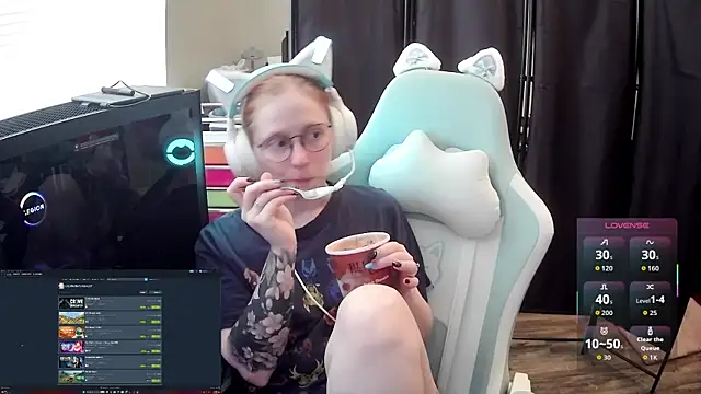 LilyFoxxx: διαδικτυακό σόου στην κάμερα