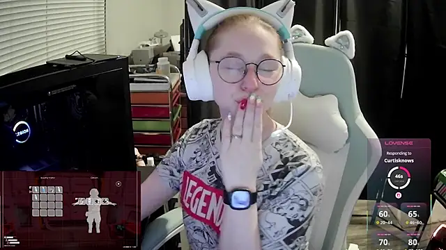LilyFoxxx: διαδικτυακό σόου στην κάμερα