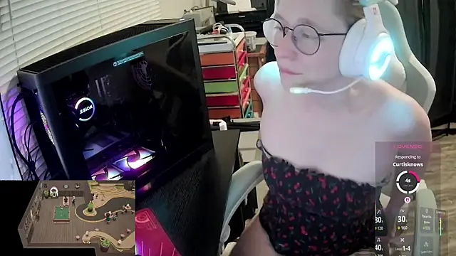 LilyFoxxxのウェブカメラショー