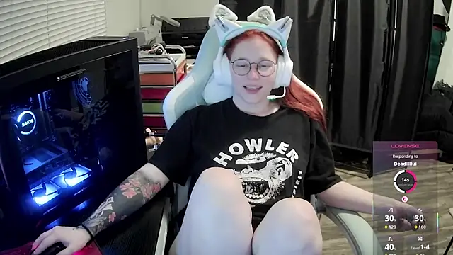 LilyFoxxxn Webbikameraesitys