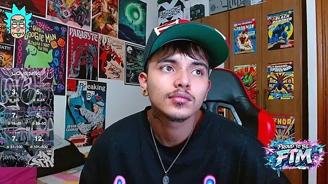 Show de Hgp3riodictabl3 na webcam