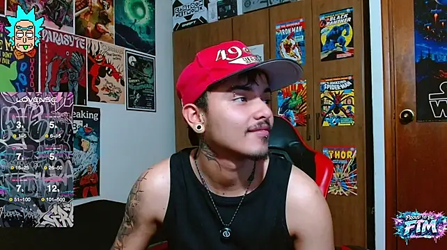 Show de Hgp3riodictabl3 na webcam