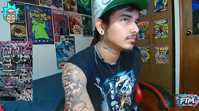 Show webcam de Hgp3riodictabl3