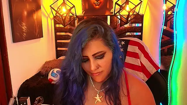 Show modela scarleth_blue na web-kameri