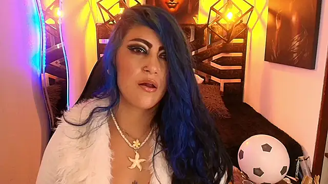 scarleth_blue: διαδικτυακό σόου στην κάμερα