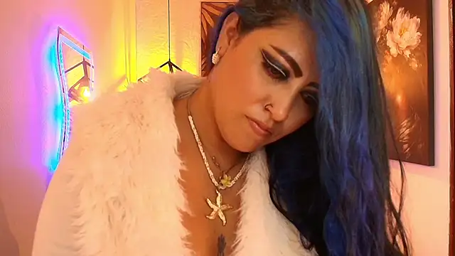 Show de scarleth_blue na webcam
