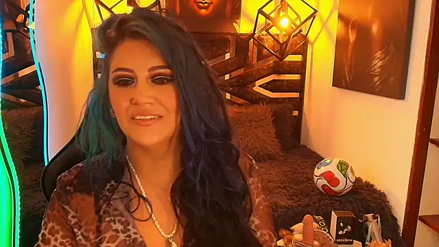 Show de scarleth_blue na webcam