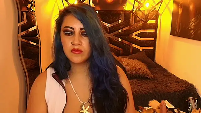 Show de scarleth_blue na webcam