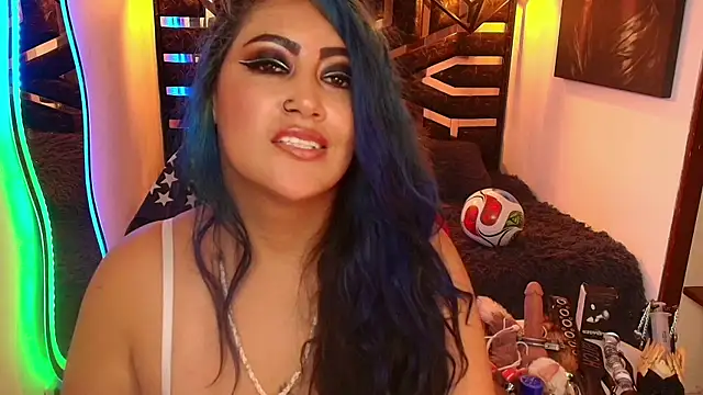 Show modela scarleth_blue na web-kameri