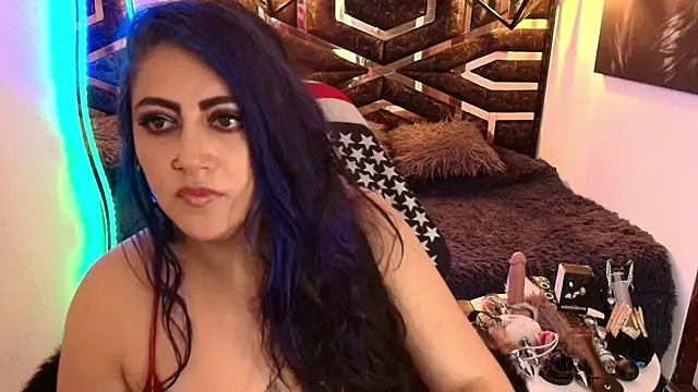 Show modela scarleth_blue na web-kameri