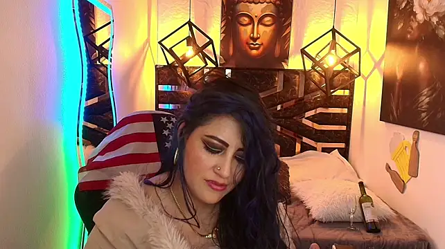 Show de scarleth_blue na webcam