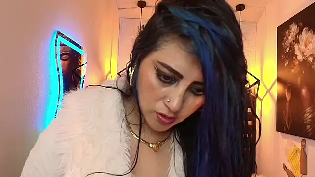 Show de scarleth_blue na webcam
