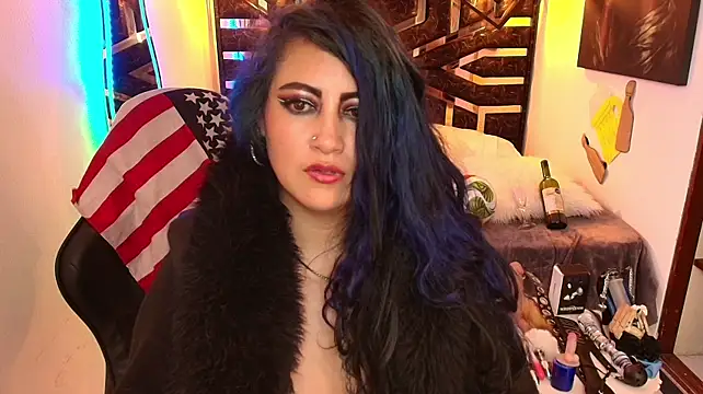Show de scarleth_blue na webcam
