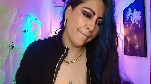 Show de scarleth_blue na webcam