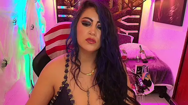Show de scarleth_blue na webcam