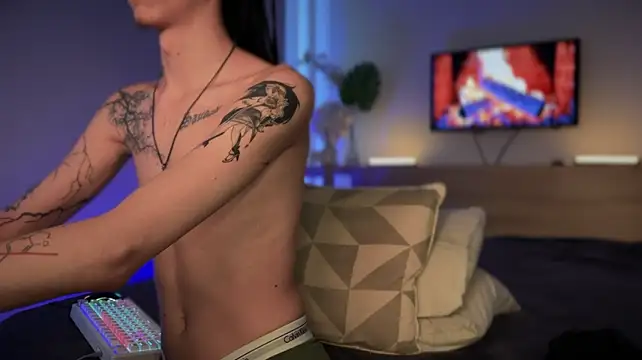 Show de Den_BlueXx na webcam