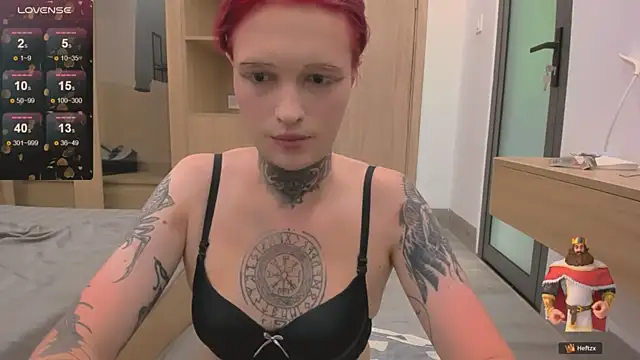 Simona_Rain Show in webcam