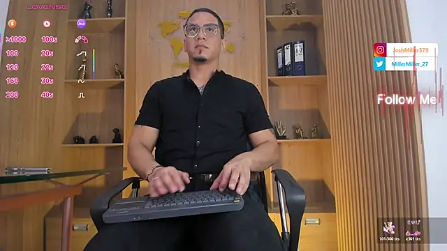 Pertunjukan Kamera Web JoshMillerr_