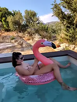 Show modela Samira-Summer na web-kameri