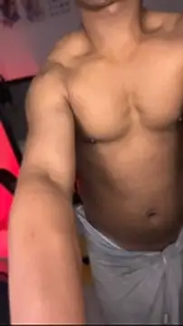 Show de DarkMuscleBoyX na webcam