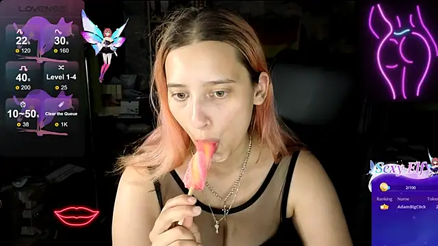 Show webcam de RachelPirce