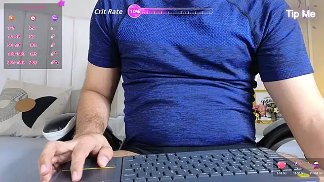 Show de Samir_bear na webcam