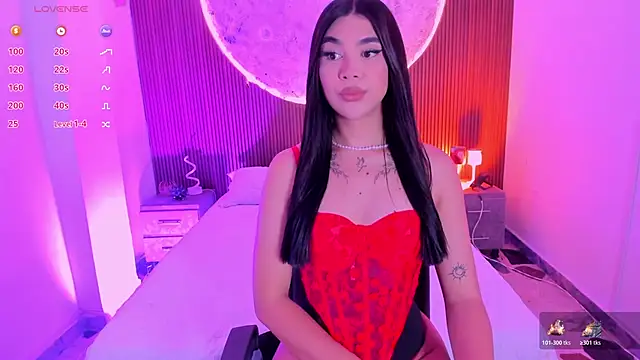 Show modela RoseCassie na web-kameri