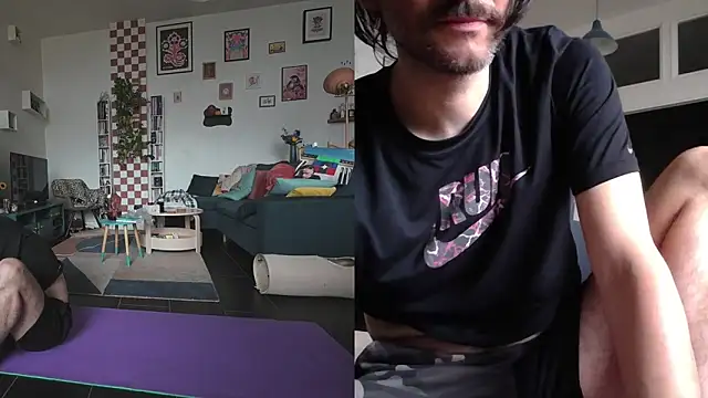 Show de Chuck-FR na webcam
