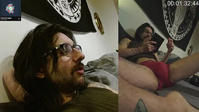 Show de Chuck-FR na webcam