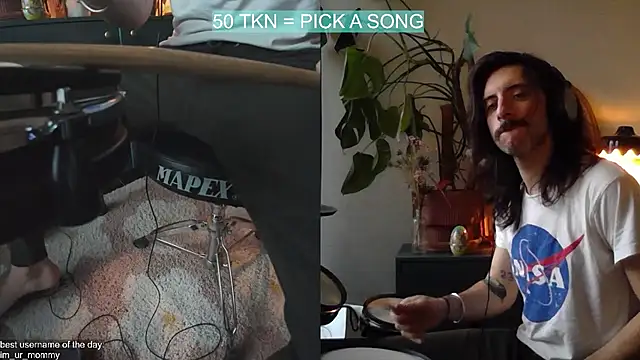Pertunjukan Kamera Web Chuck-FR