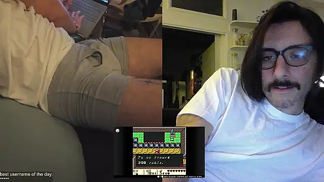 Show de Chuck-FR na webcam