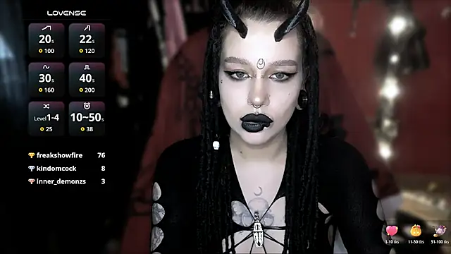 Show webcam de alexx_succubus