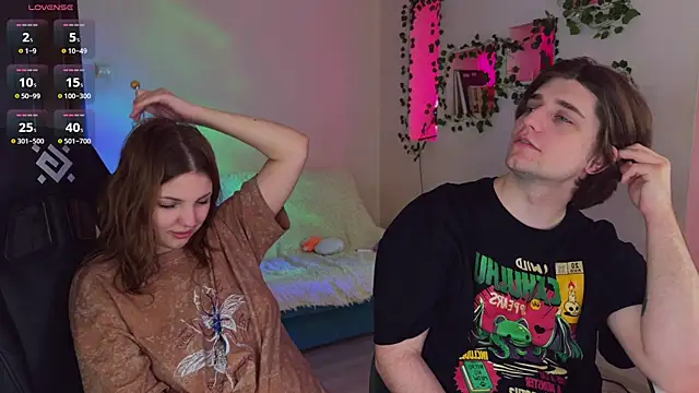הופעת וובקאם של RobertAndLinela