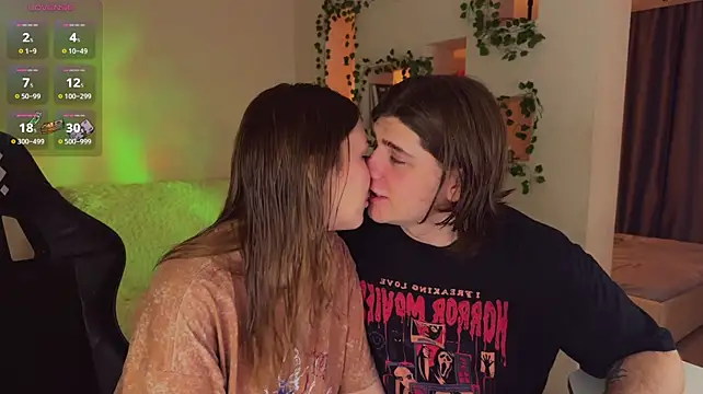 הופעת וובקאם של RobertAndLinela