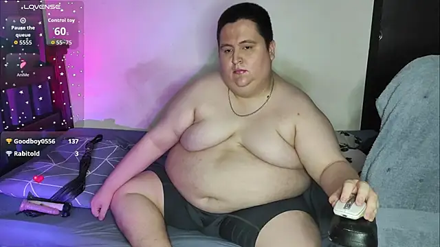 Show webcam de Gorditohot